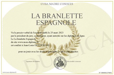Branlette espagnole Escorte Niort